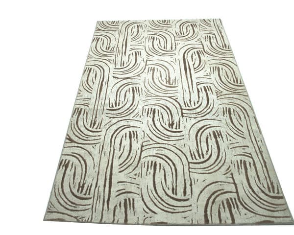 MOQUETTE 160*230 REF 1986 BEIGE/MARRON/GRIS