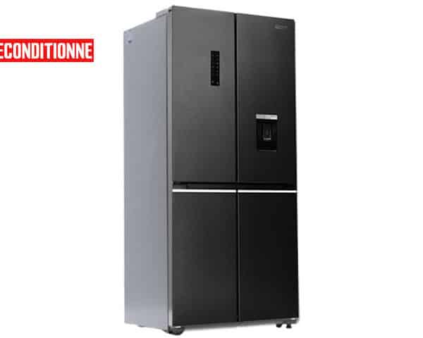 REFRIGERATEUR SBS 620L FINIX 620 4P NOF GRI DIS D'EAU 82*67*190 RECON