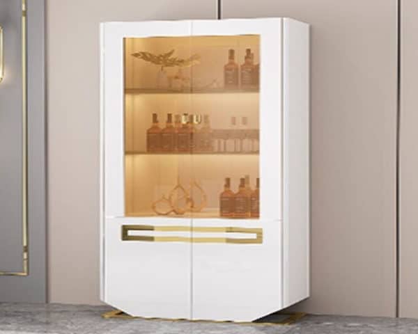 VAISSELIER REF 90956 BLANC /GOD 900X400X1900