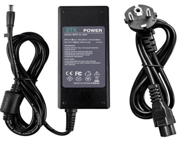 CHARGEUR ORDINATEUR PORTABLE HP 19.5V-4.74A 7.4*5.0 PIN