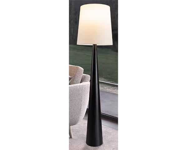 LAMPE ABAJOUR DE DECORATION NOIR REF 3052L