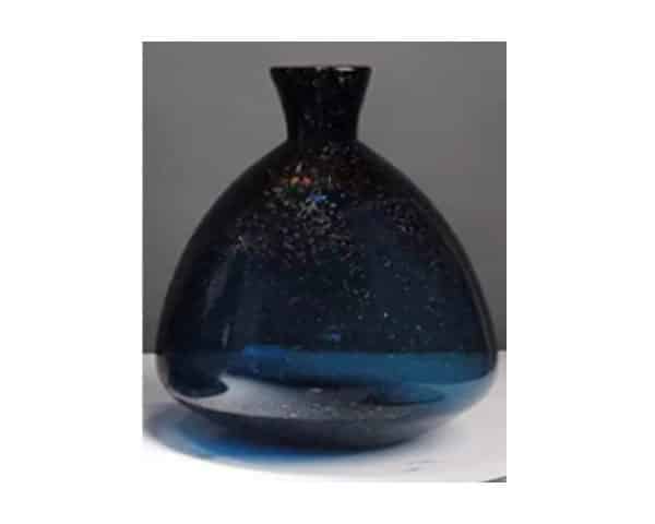 VASE DE DECORATION SET DE 2 PCS REF 834 REF 835 COULEUR NOIR Z