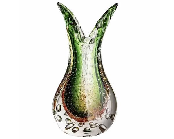 VASE DE DECORATION REF 03 COULEUR VERT MULTICOULEUR