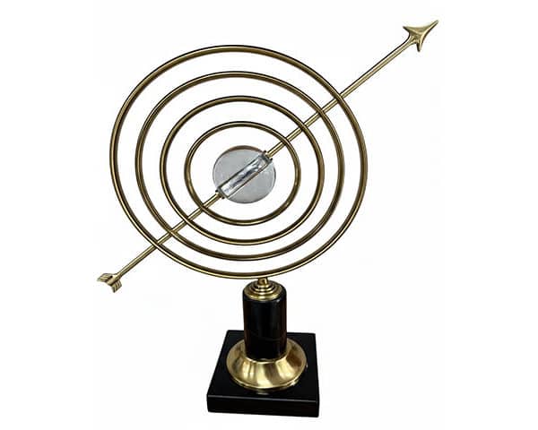 VASE DE DECORATION REF T583 COUCHER DORE/NOIR 48*15*52