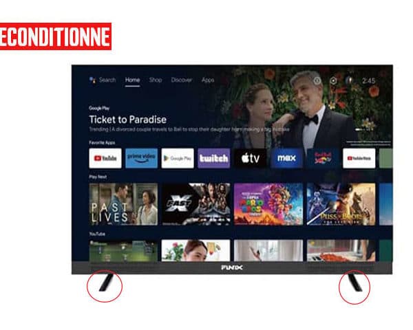 TELEVISEUR 43" FINIX FNX43SM SMART ANDROID RECOND