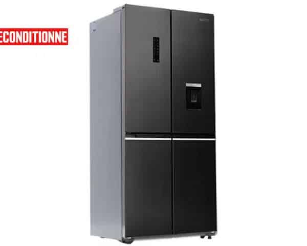 REFRIGERATEUR SBS 620L FINIX 620 4P NOF GRI DIS D'EAU 82*67*190 RECO1