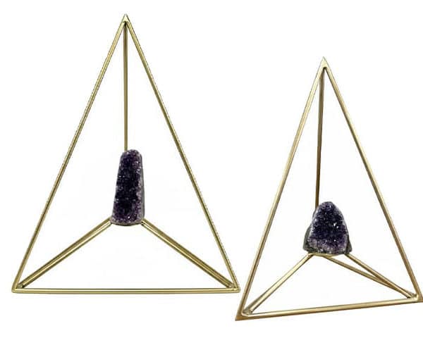 VASE DE DECORATION SET DE PCS REF T-807 REF T-808 CLR DORE/NOIR