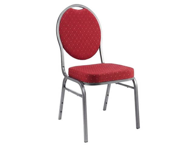 CHAISE DE CEREMONIE VIP C-605 COULEUR ROUGE 25*25*1.0